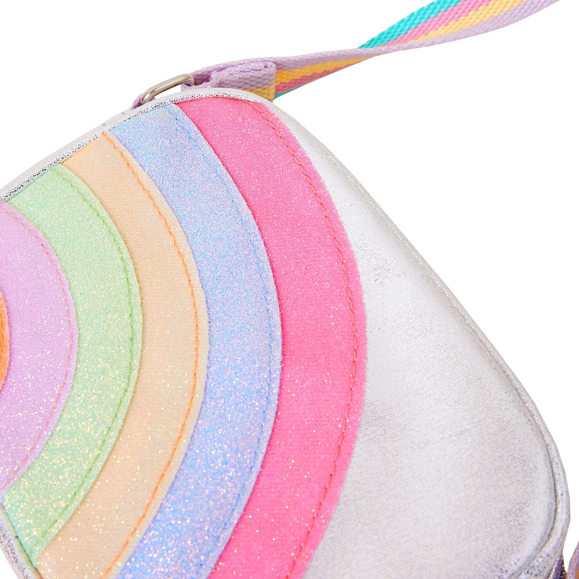 Accessorize London Girl's Rainbow Cross-Body Bag