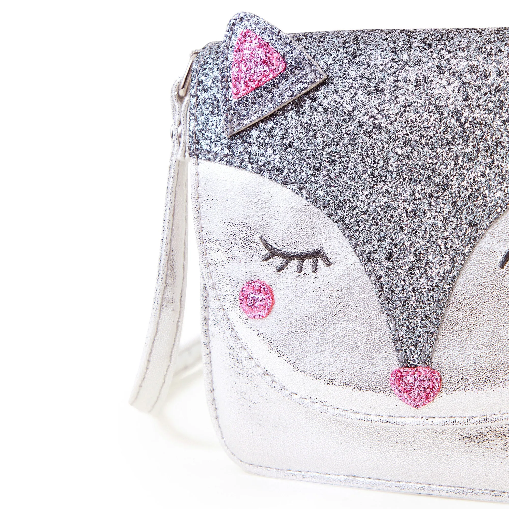 Accessorize London Girl's Sparkle Fox Cross-Body Bag