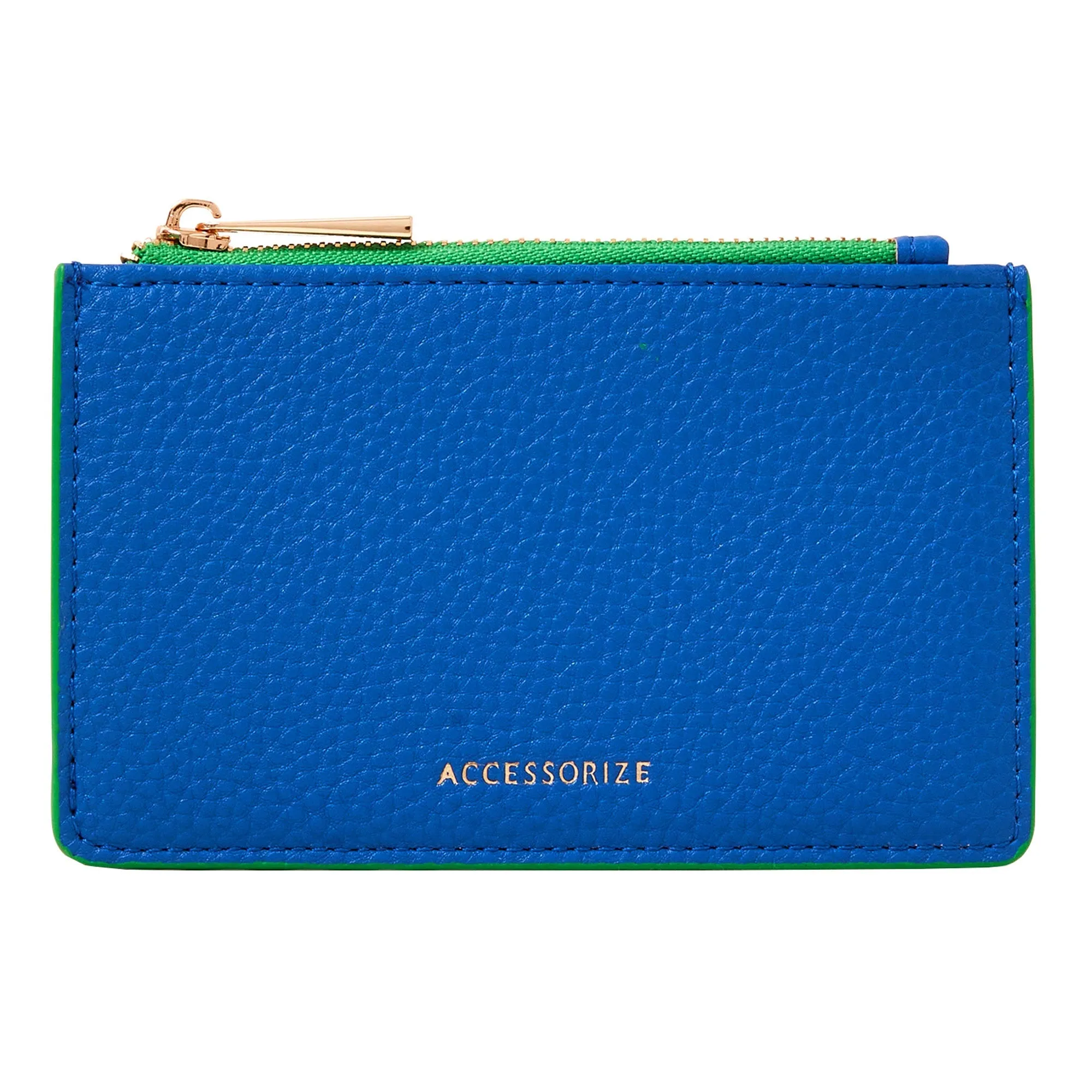 Accessorize London Women's Cobalt Blue Contrast Edge Cardholder