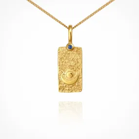 Ayla Moon Necklace - Gold