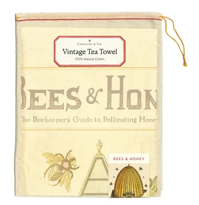  Bees & Honey  Tea Towel