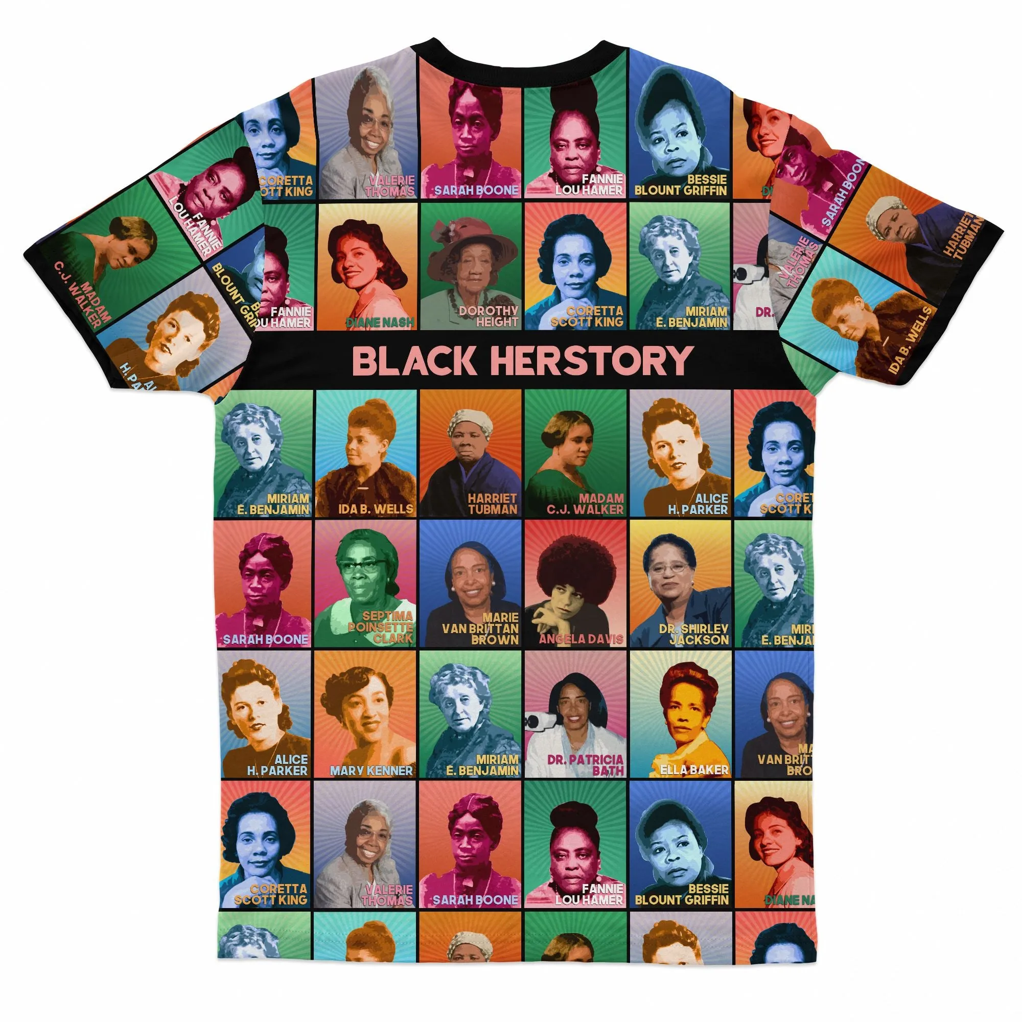 Black Herstory T-shirt and Shorts Set