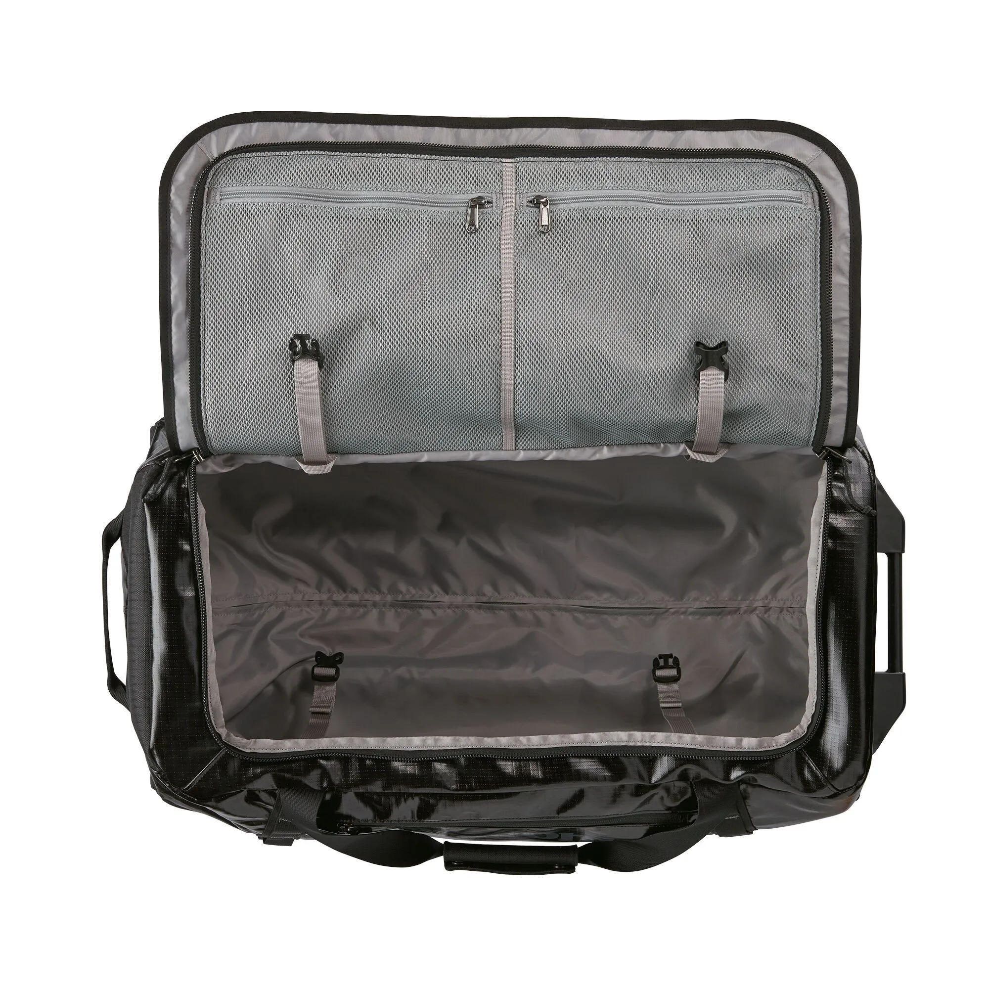 Black Hole Wheeled Duffel Bag 70L - Recycled Polyester