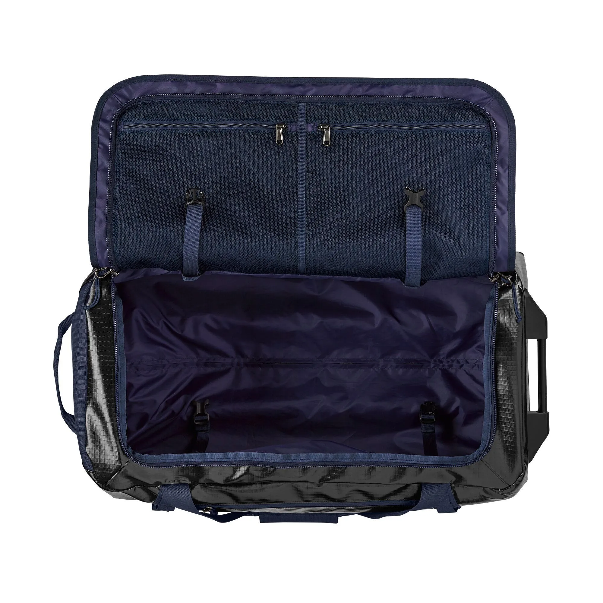 Black Hole Wheeled Duffel Bag 70L - Recycled Polyester