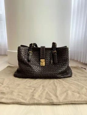 Bottega Veneta Intrecciato Roma Bag