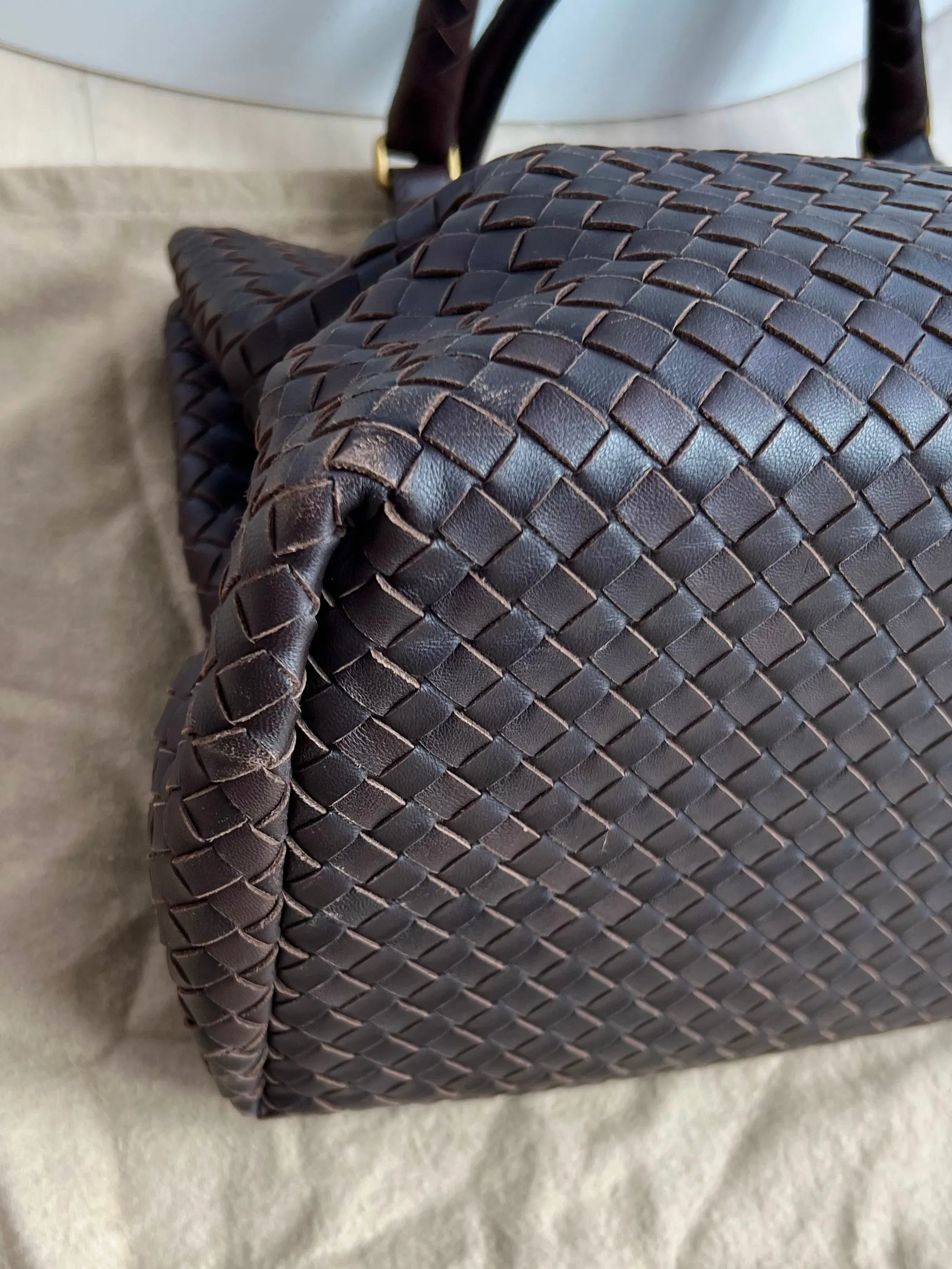 Bottega Veneta Intrecciato Roma Bag