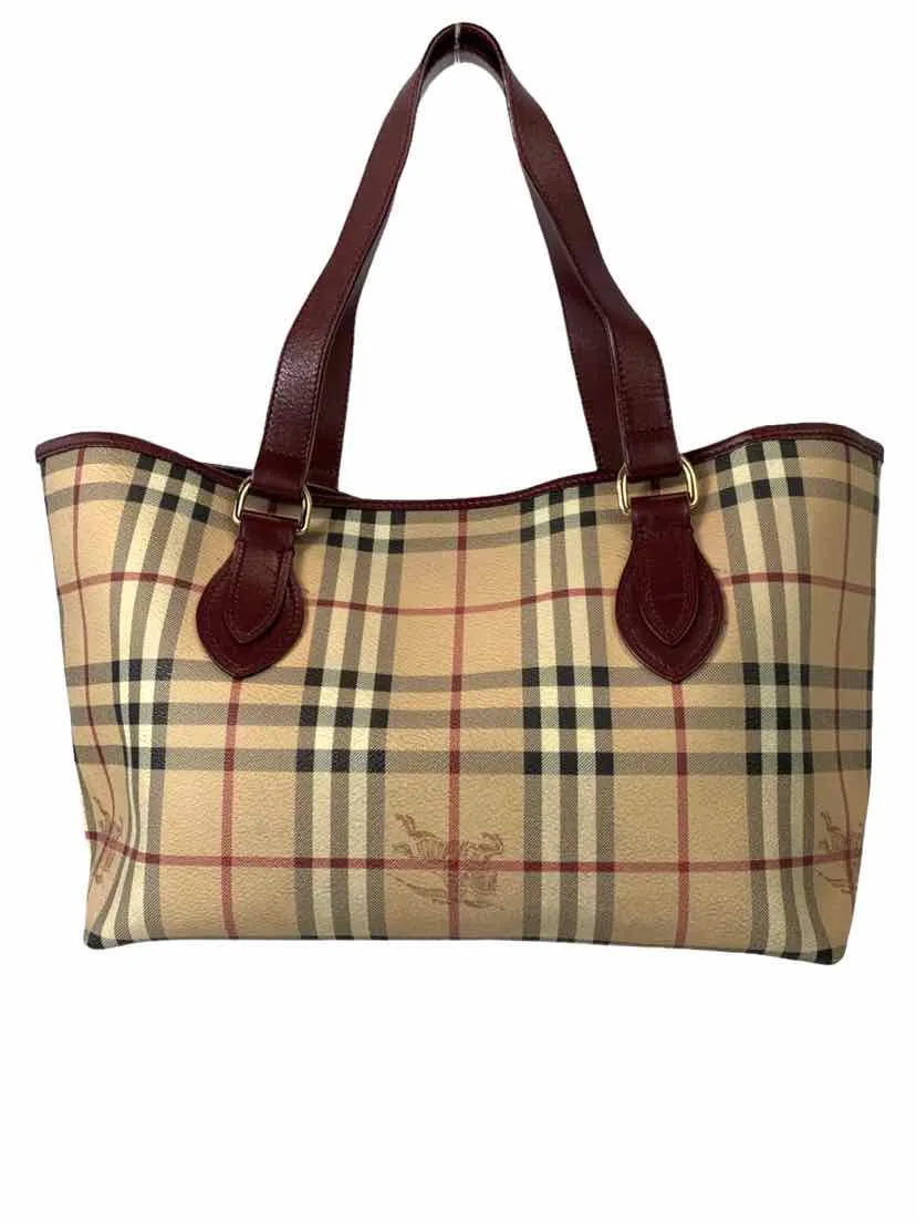 Burberry Haymarket Check Tote