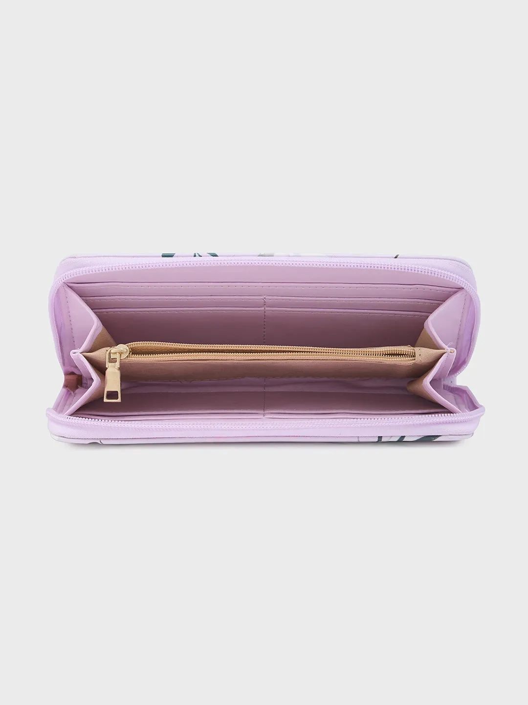 Caprese Gemma Zip Around Wallet Medium Purple