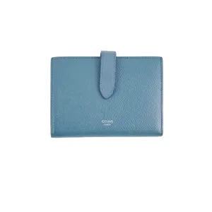 Celine Blue Fold Wallet