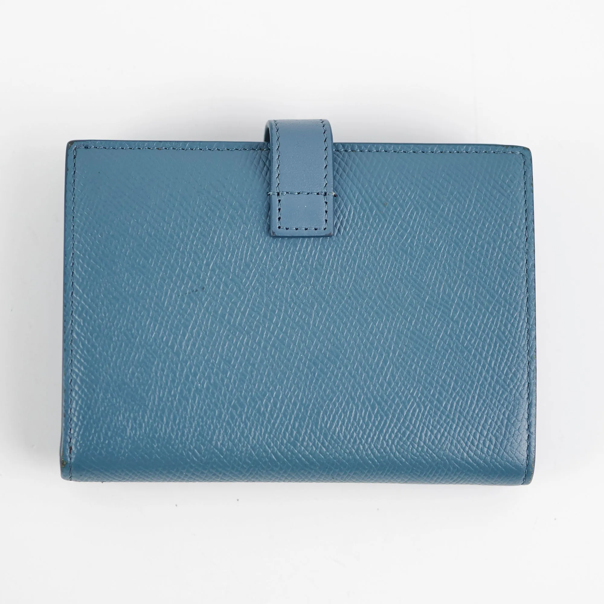 Celine Blue Fold Wallet