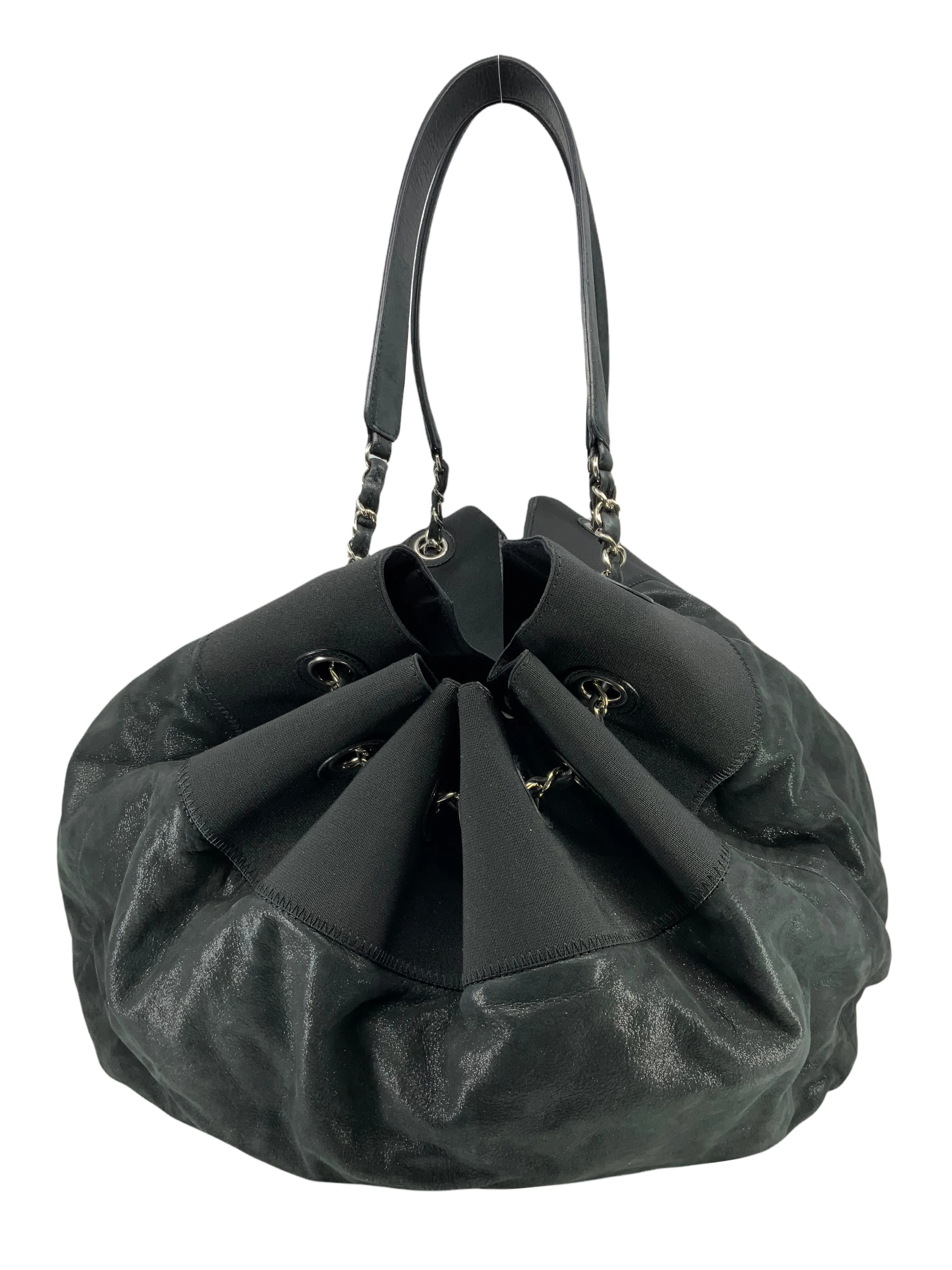 Chanel Leather Stretch Spirit Large Cabas Hobo Bag