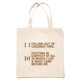 Coconut Tree Quote Tote Bag