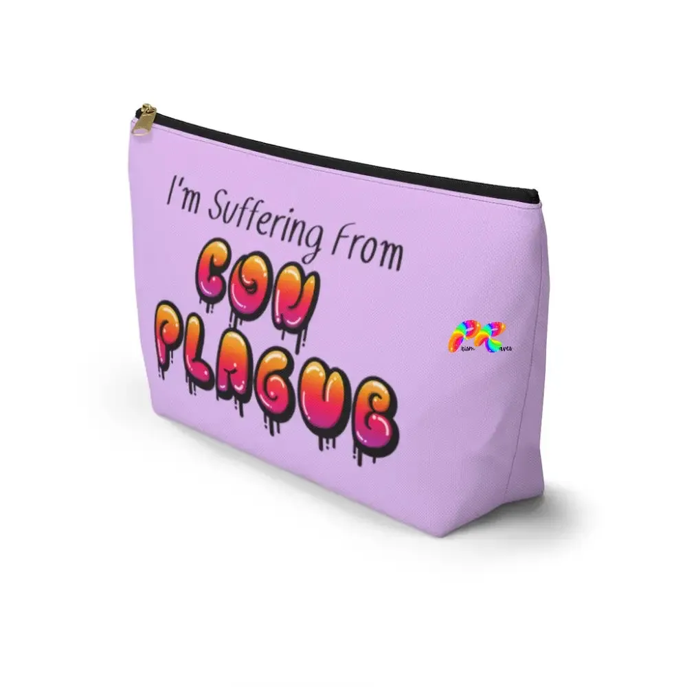 Con Plague Purple Makeup Bag