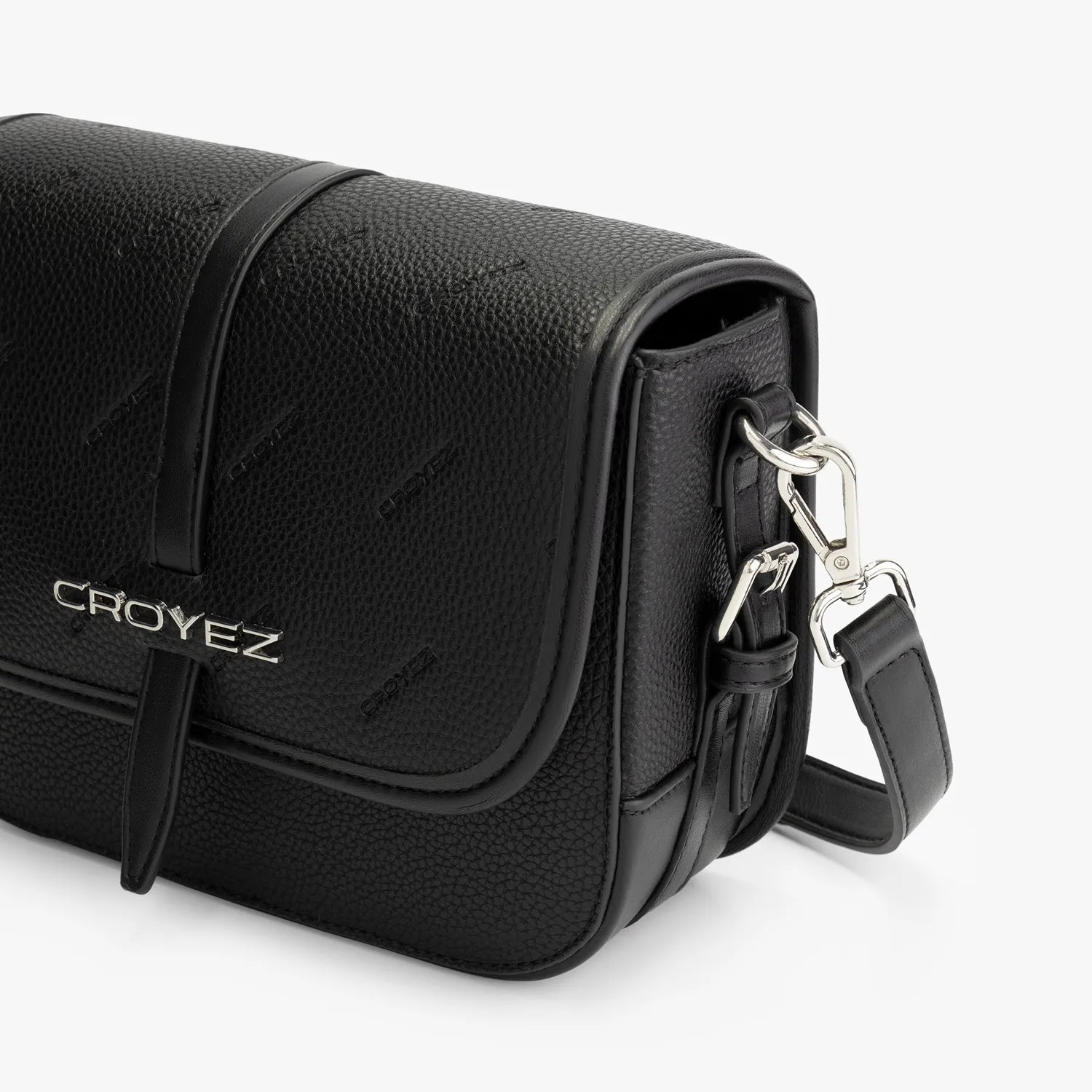 CROYEZ ORGANETTO MESSENGER BAG - BLACK