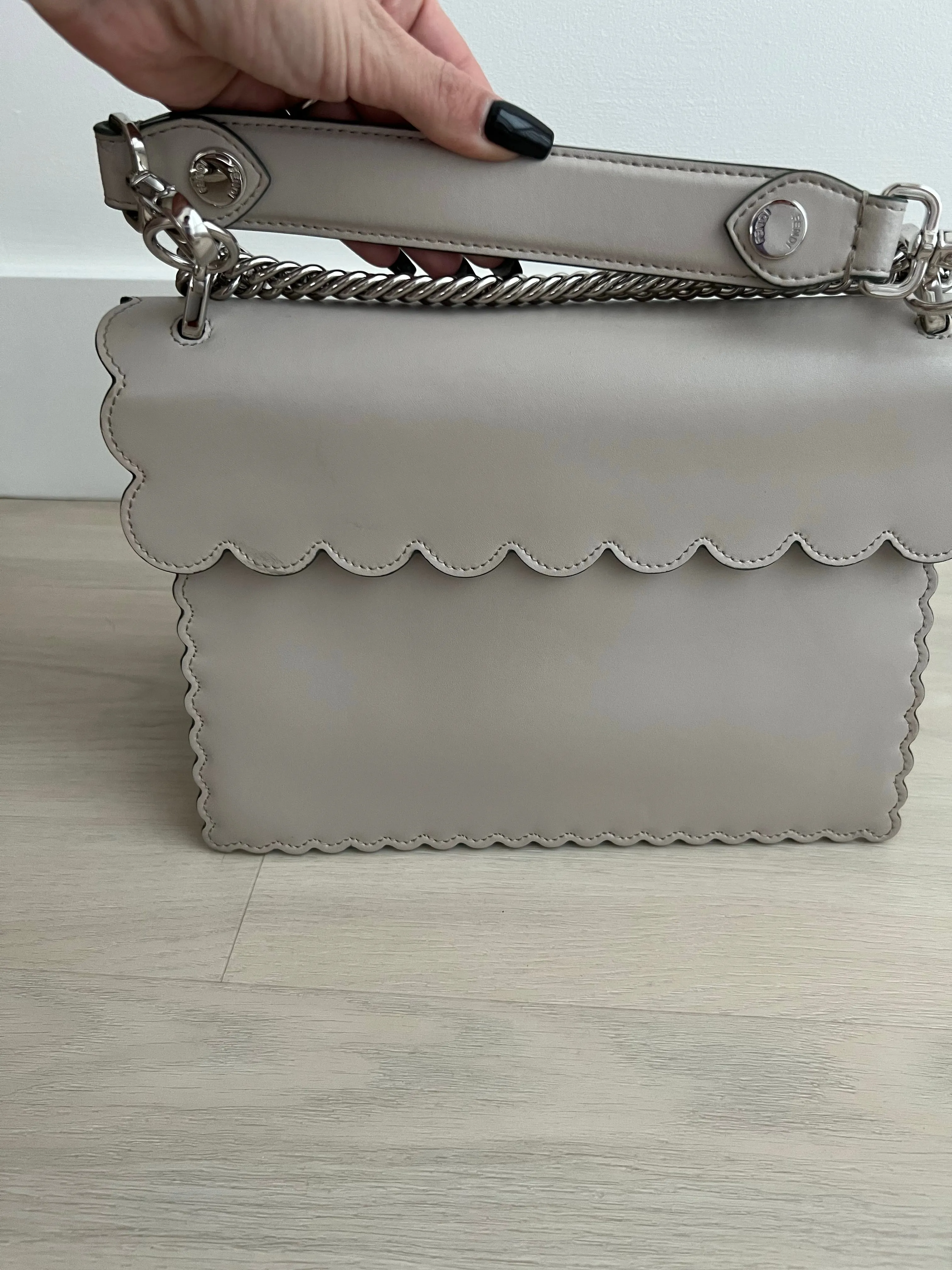 Fendi Scalloped Kan Bag