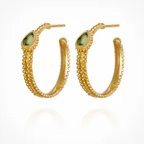 Gigi Hoop Earrings - Gold