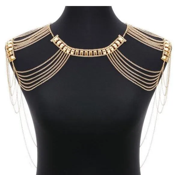 Golden Goddess Shoulder Chains