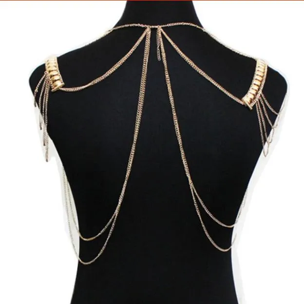 Golden Goddess Shoulder Chains