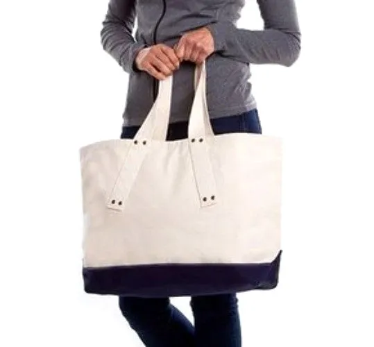 Grommet Canvas Tote