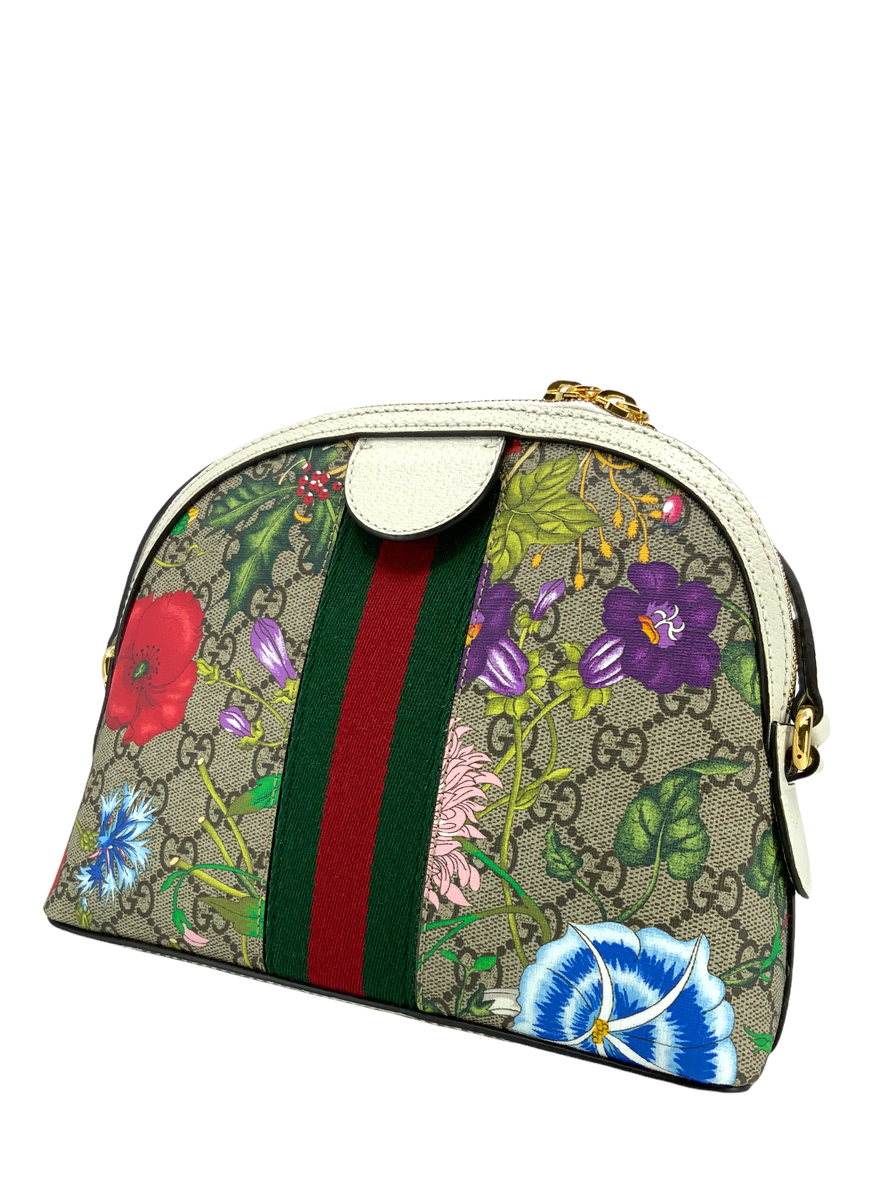 Gucci Ophidia Flora Small Shoulder Bag NEW