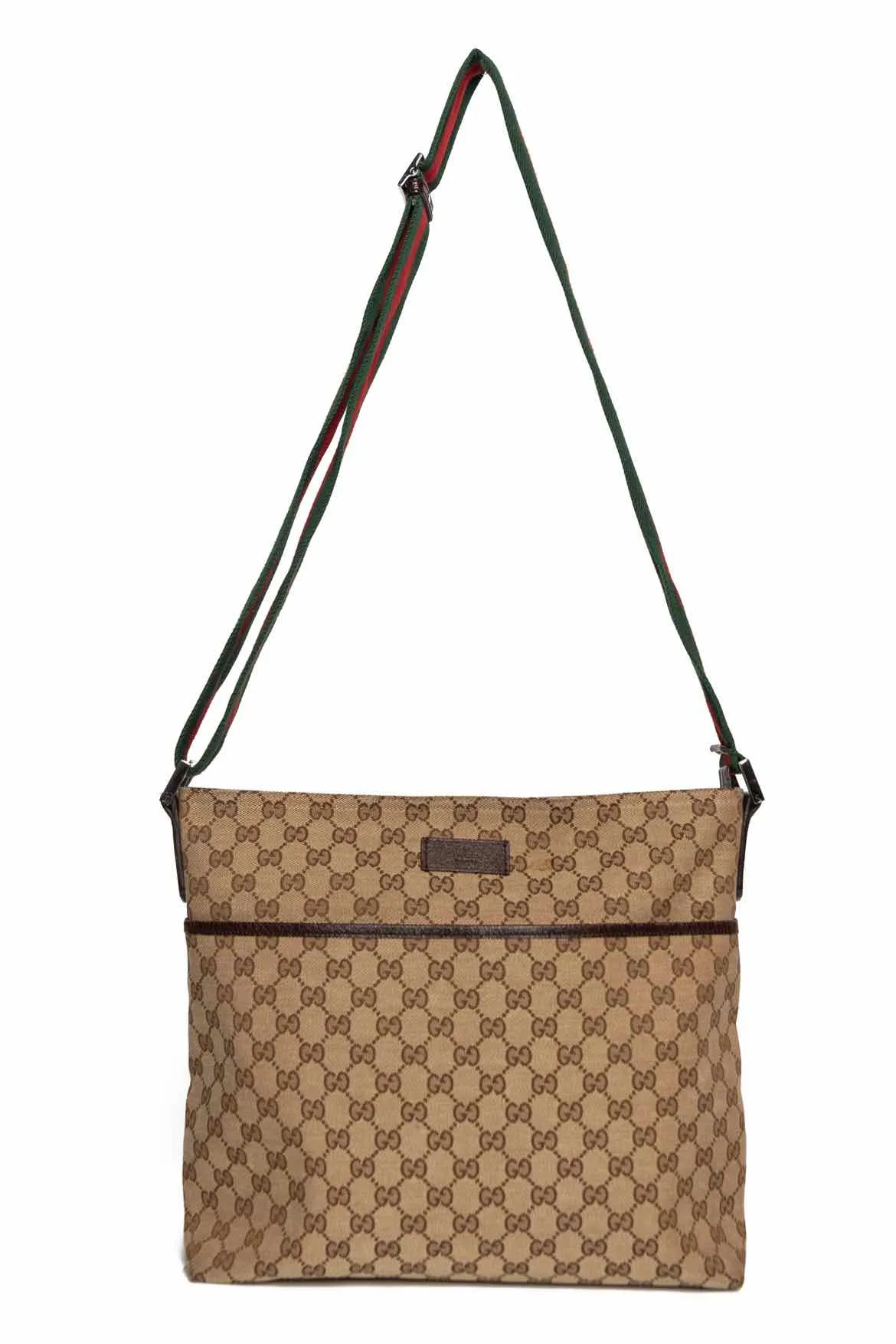 Gucci Web Flat Crossbody