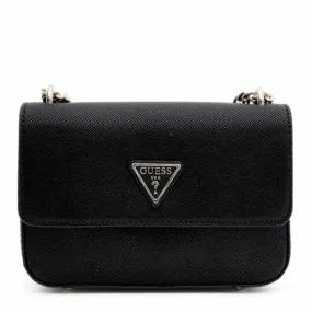 GUESS Eco Elements Crossbody Flap Bag - BLK