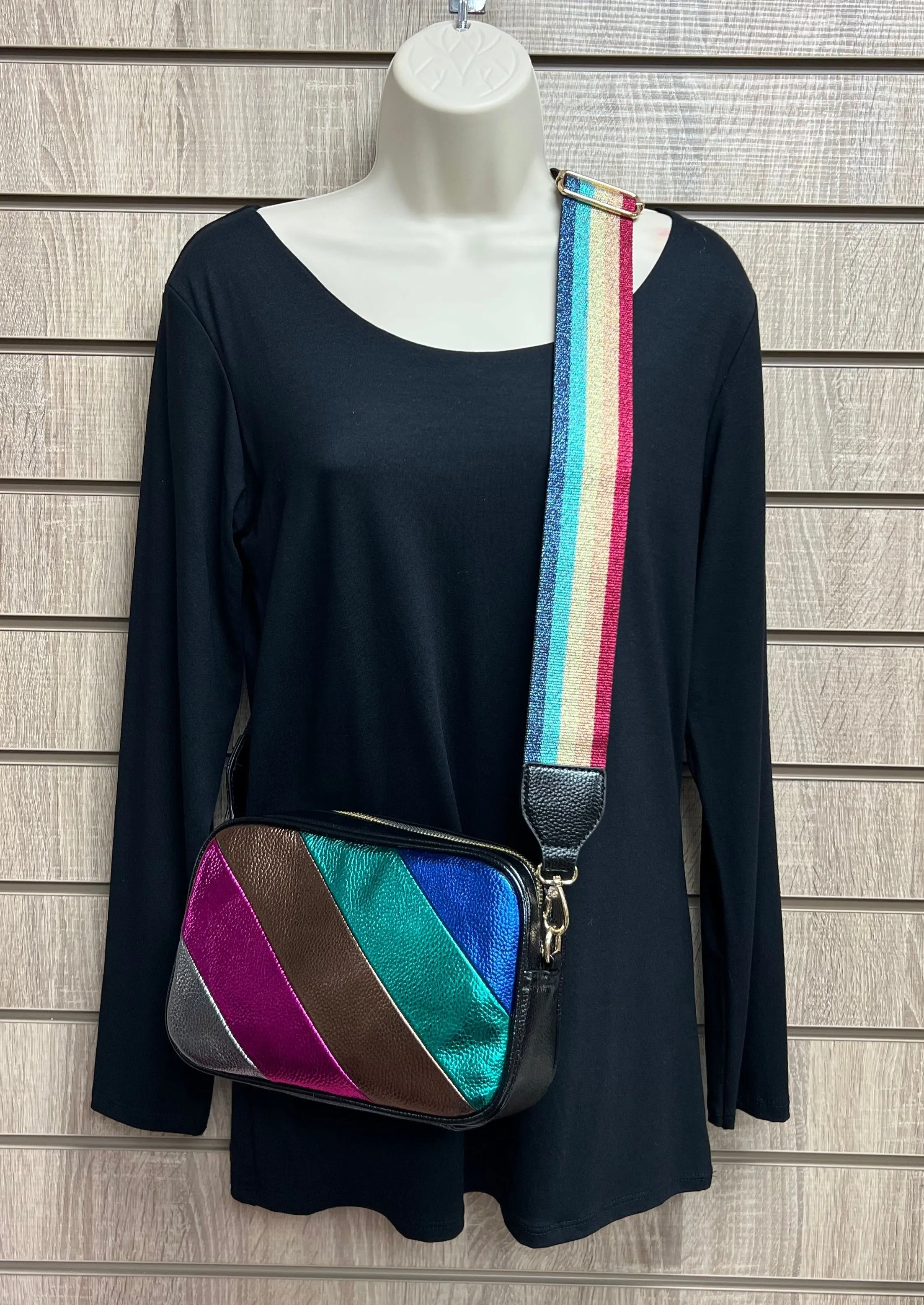 Inspired Rainbow Crossbody Bag