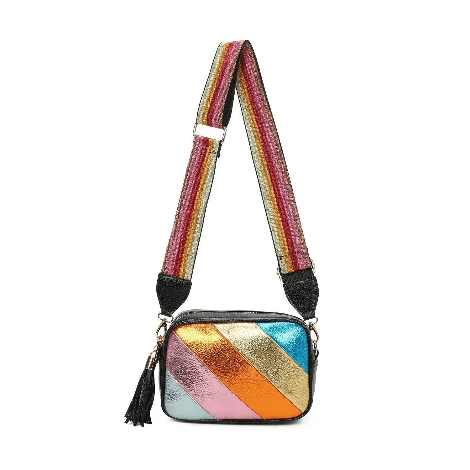 Inspired Rainbow Crossbody Bag