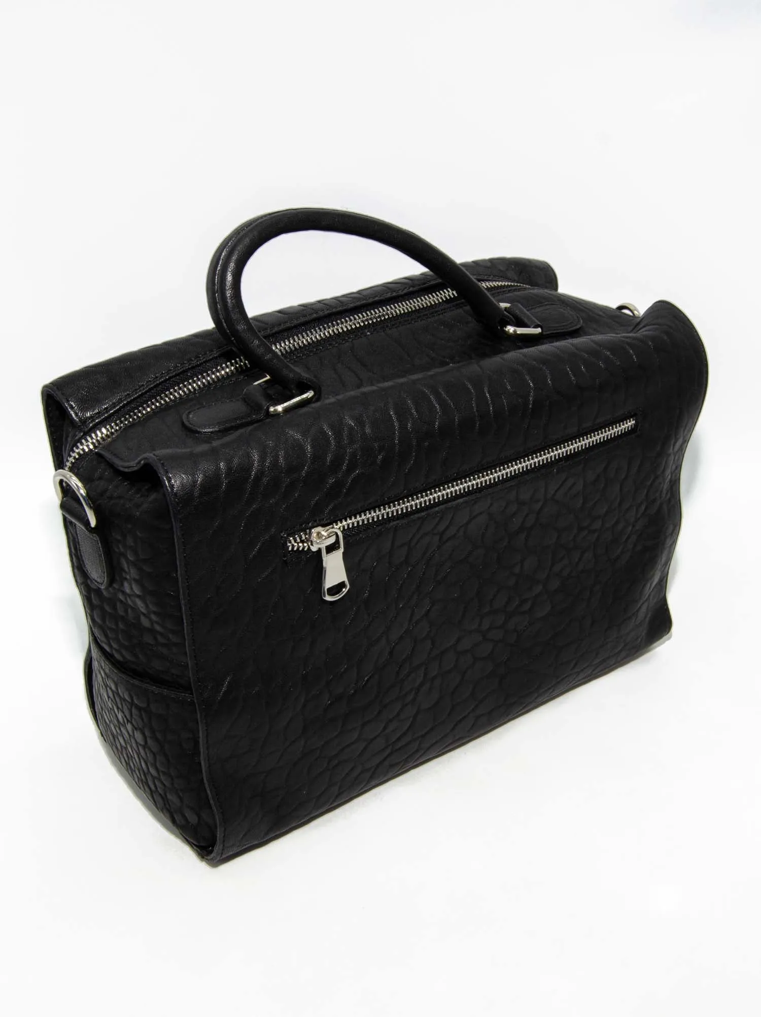 LEATHER TRUNK BAG