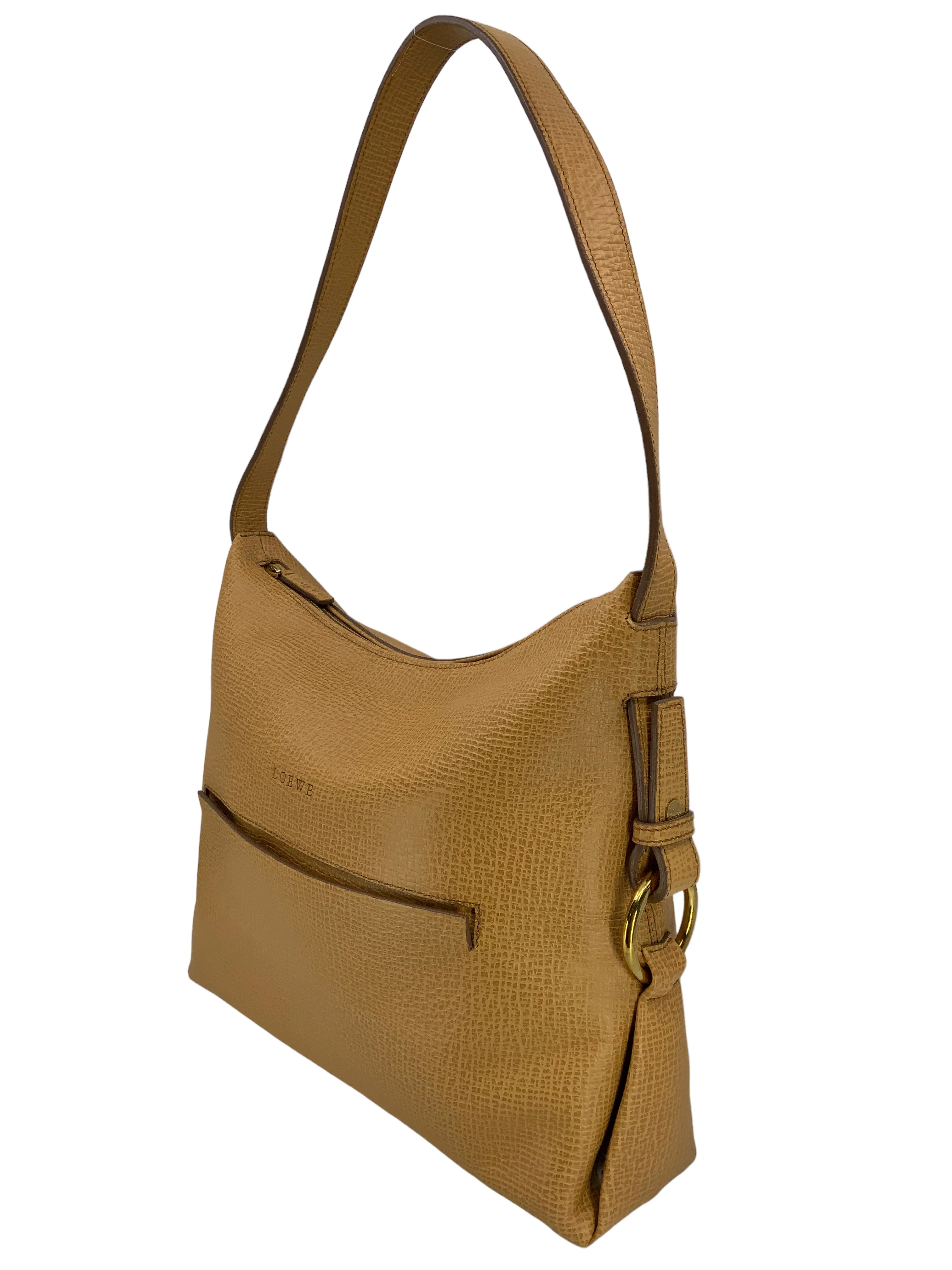 LOEWE Grained Leather Medium Hobo Bag