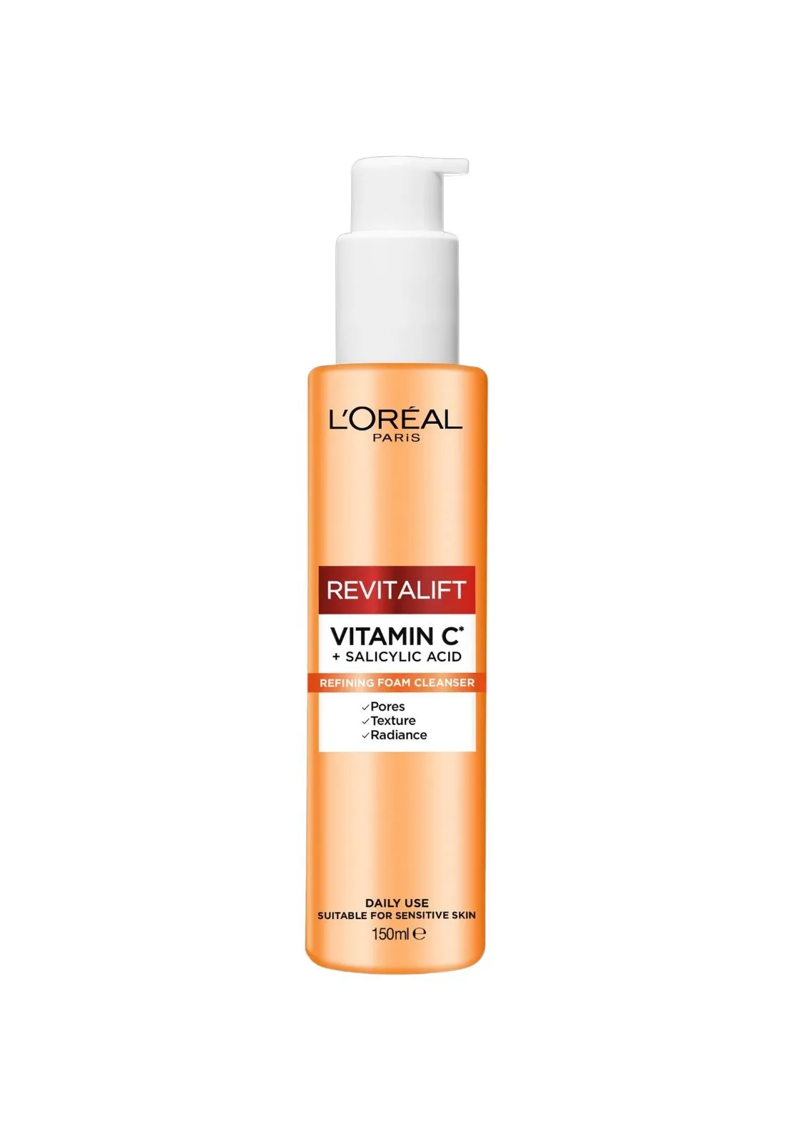 L'Oreal Paris Revitalift Clinical Vitamin C Cleanser with Salicylic Acid 150ml