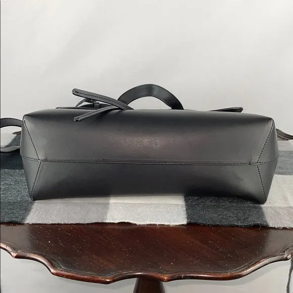 Mansur Gavriel Black Vegetable Tanned Lady Bag