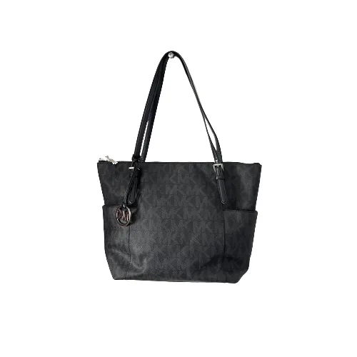 Michael Kors Black Monogram Shoulder Bag | Gently Used |