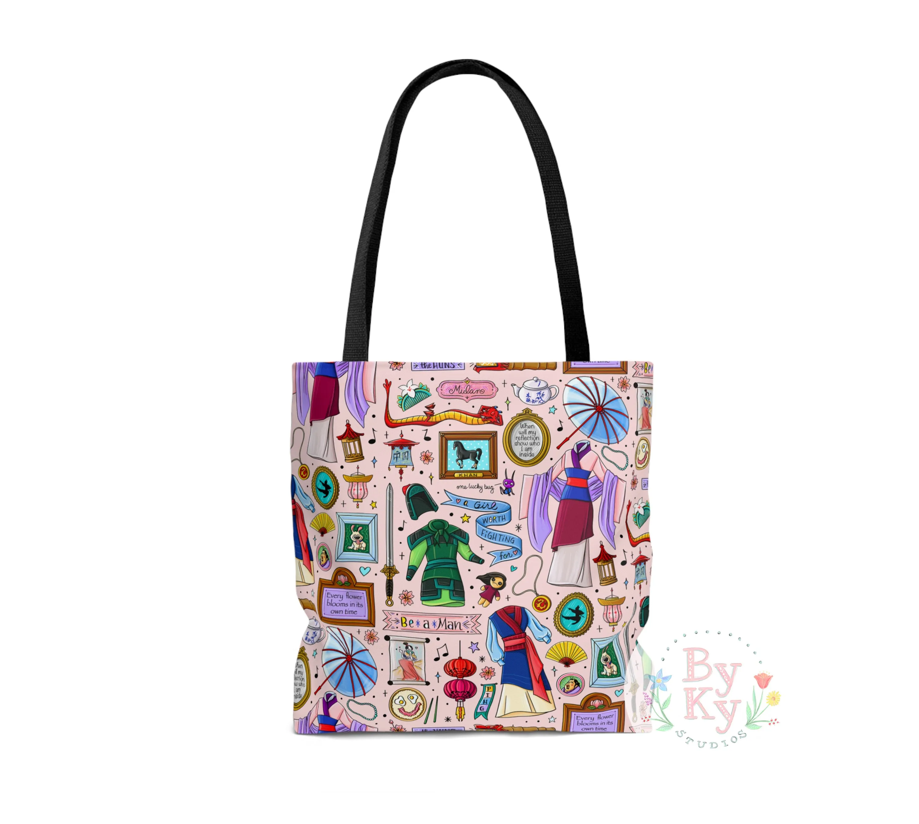 Mulan Princess Tote Bag