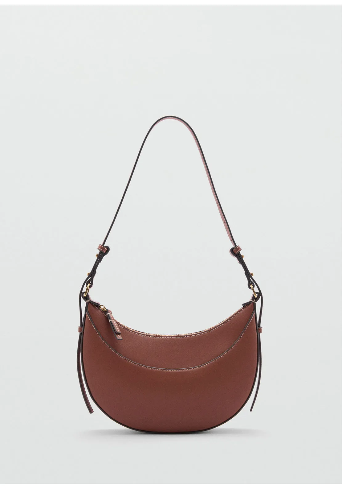 Oval short handle bag