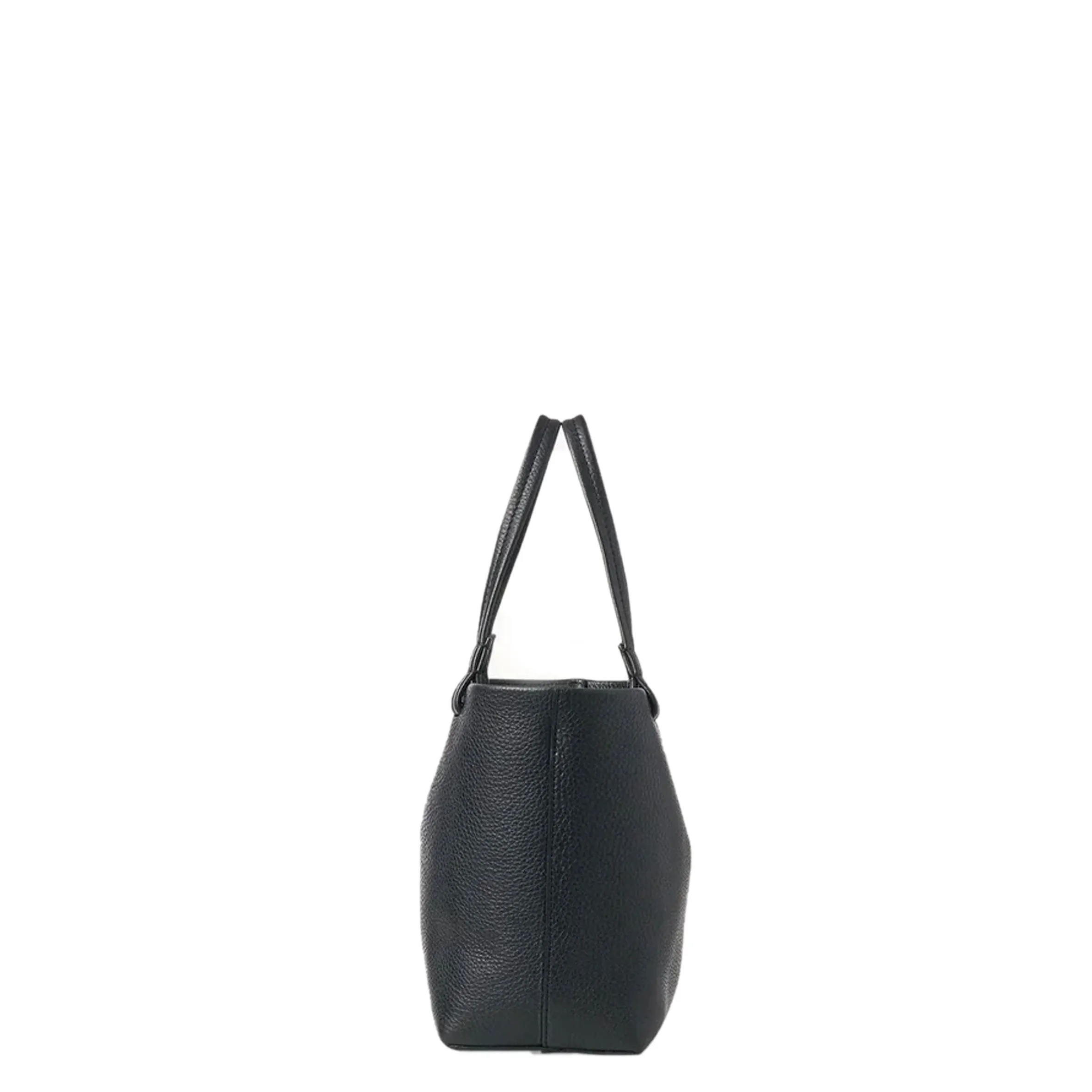 Park Small Tote Grained, Black