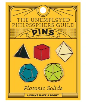 Platonic Solids Pins