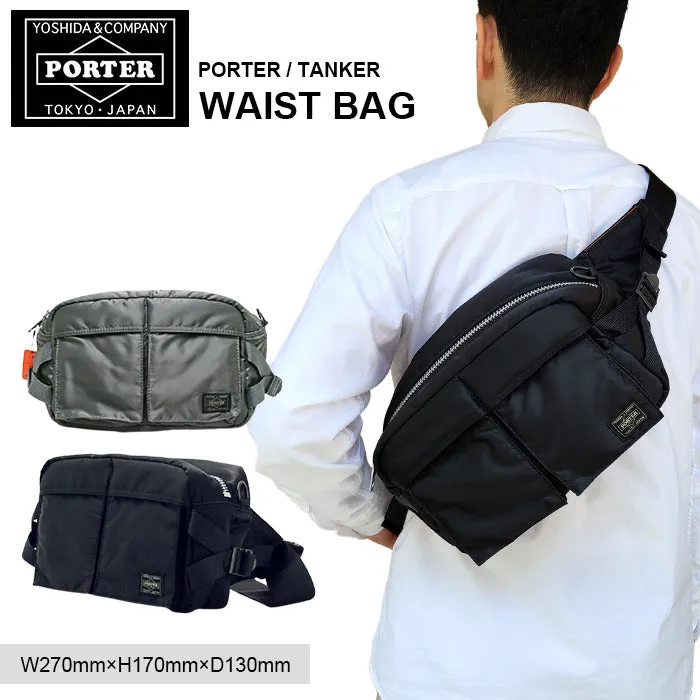 Porter Yoshida Japan Tanker Waist Bag Olive [622-78302]