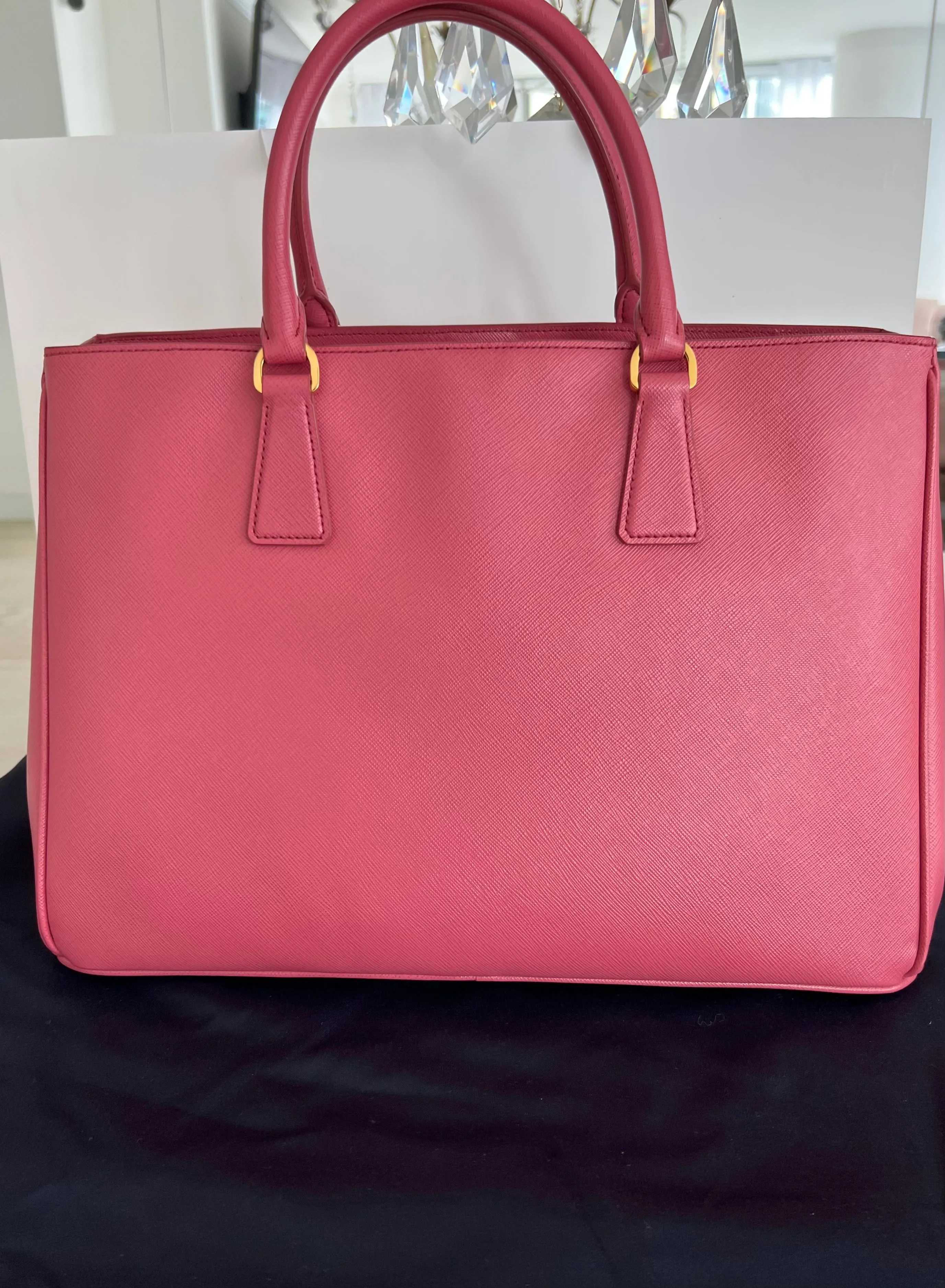 Prada Saffiano Luxe Tote Bag