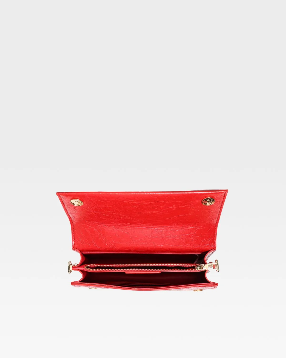 Red Camila Shoulder Bag