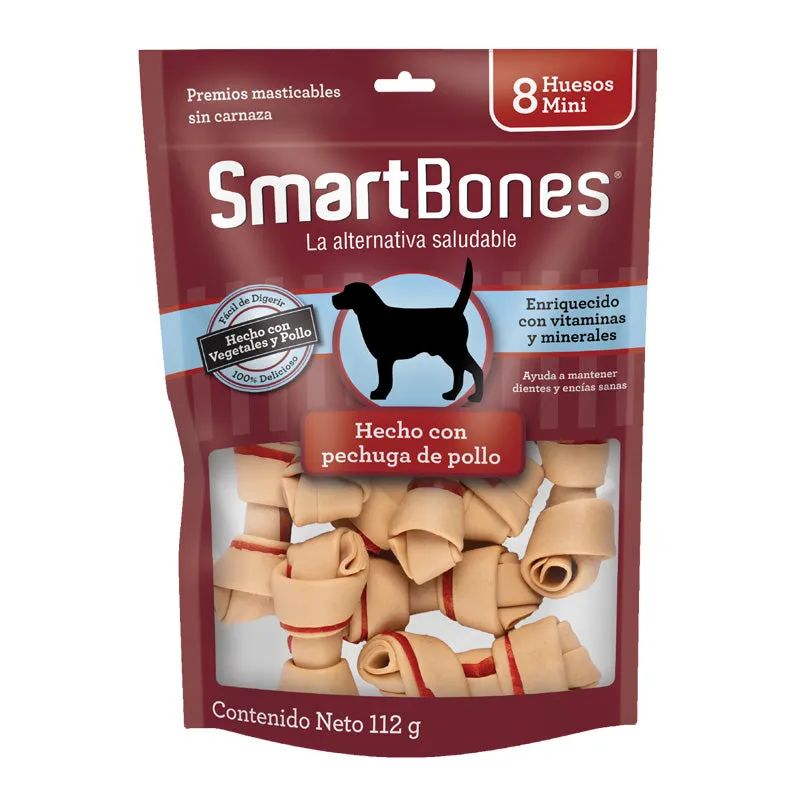 Smartbones Huesos Pollo Mini (8 Pzas) Sb0200