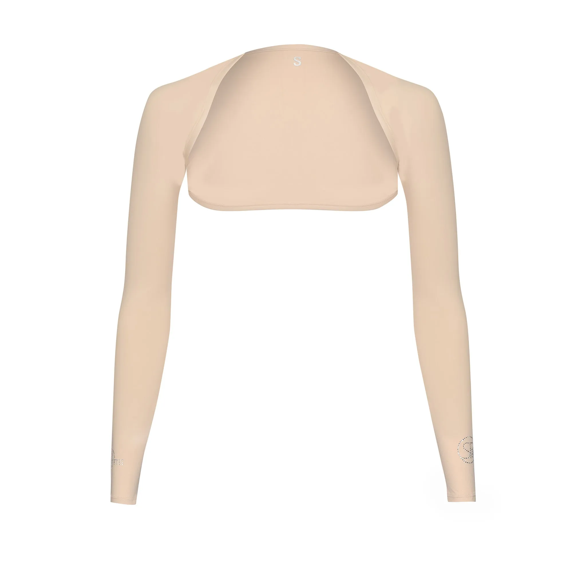 SP Arms - Shoulder Wrap (UV Sleeves) - Crystal logo [Beige]