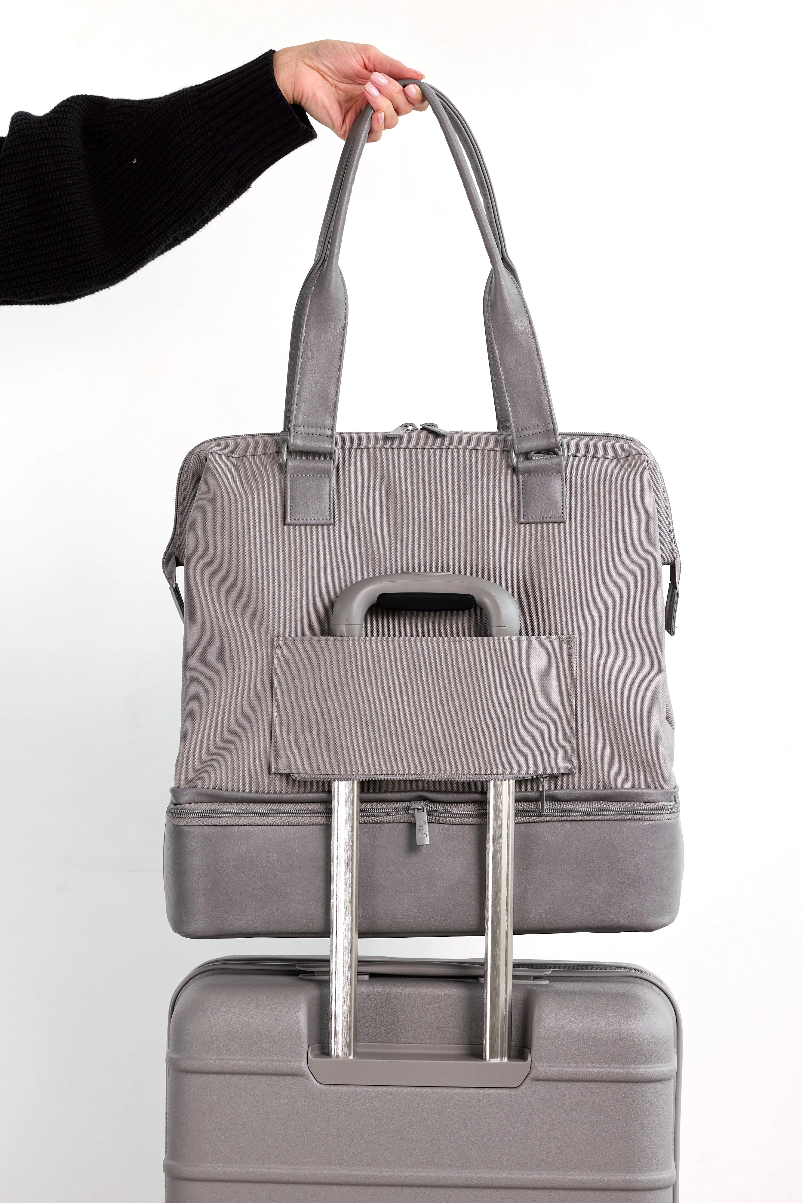 The Convertible Mini Weekender in Grey