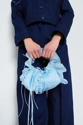 UMI | BAG GLAZED ORGANZA LIGHT BLUE