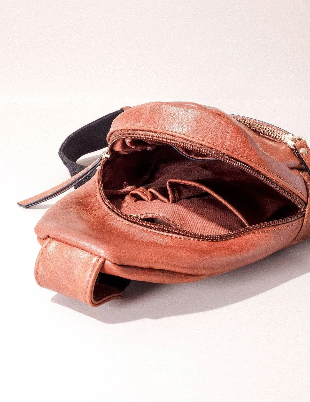 Vegan Leather Crossbody Shoulder Bag - As-Is-Clearance