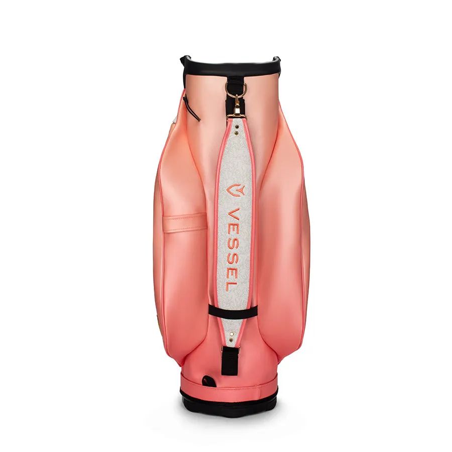 Vessel Lux 7-Way Cart Bag - Coral